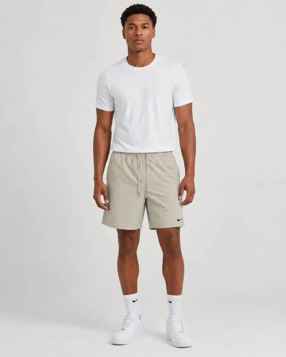 Nike Form Dri-Fit Men’s Training Shorts L Tall Tan 34 Waist 9” NWT FN2998-251